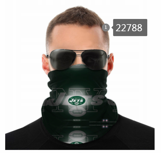 2021 NFL New York Jets 137 Dust mask with filter->nfl dust mask->Sports Accessory